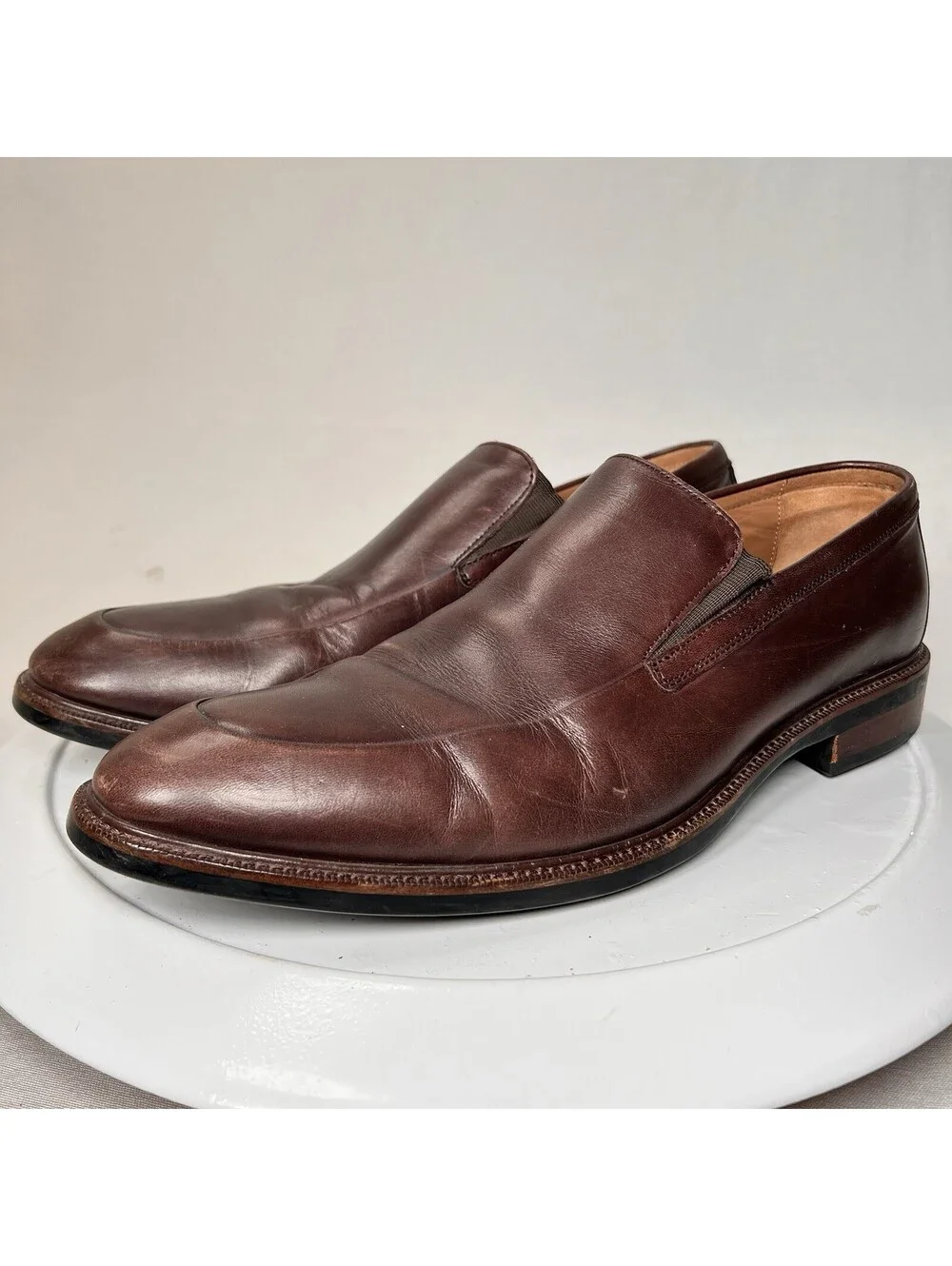 Cole Haan Men's Brown Slip-On Loafers Size 11.5 M